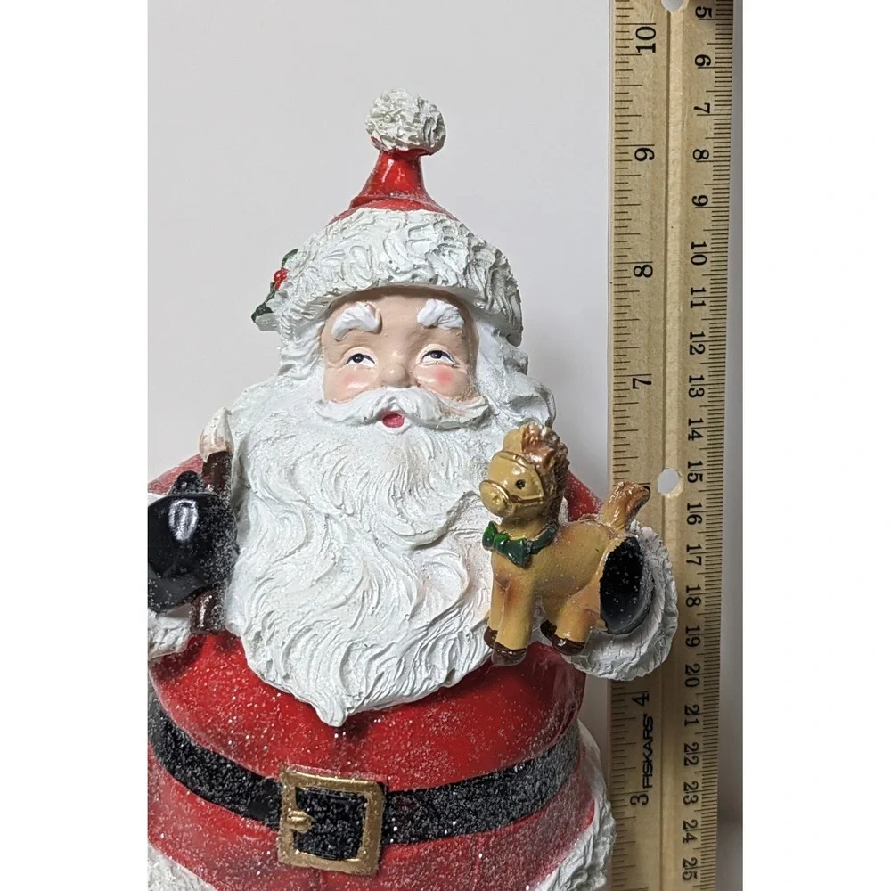 Raz Imports 2022 No Place‎ Like Home Vintage Santa Tabletop Figurine 8.5